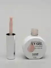 Пудровый уф гель для наращивания/Цветной жидкий уф гель/Гель лак Runail Professional, 15 мл