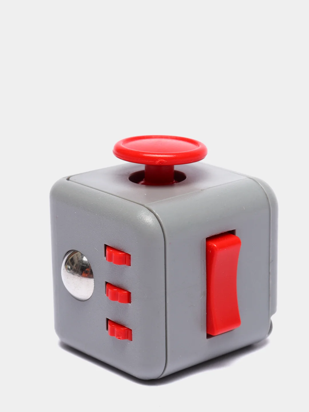 Коралловый кубик-антистресс Fidget Cube (фиджет куб) игрушка развивающая, тактильная, сенсорная