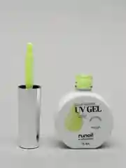 Лимонный уф гель для наращивания/Цветной жидкий уф гель/Гель лак Runail Professional, 15 мл