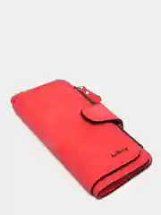 Красный кошелек женский  Baellerry из замшевой экокожи, 10 цветов