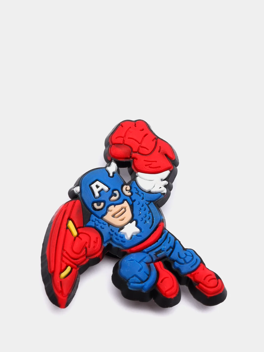 Синий джиббитсы Марвел (Marvel)/ Джибитсы/ Супергерои / украшение для обуви и браслета