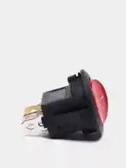 Переключатель клавишный круглый с подсветкой 220в IRS-101-8C KCD1 красный