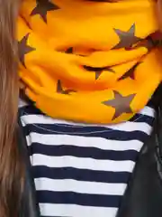 Желтый детская шапка со снудом, комплект для детей