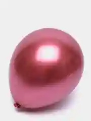 Розовый воздушные шары, металлик, хром, 12 дюймов