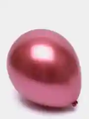 Розовый воздушные шары, металлик, хром, 12 дюймов