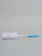 Голубой ершик для мытья бутылок