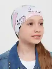 Белый косынка Silinda, на резинке