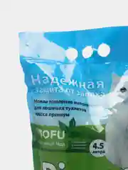 Комкующийся растительный наполнитель "Пимпи" TOFU 4,5л (2,2кг)