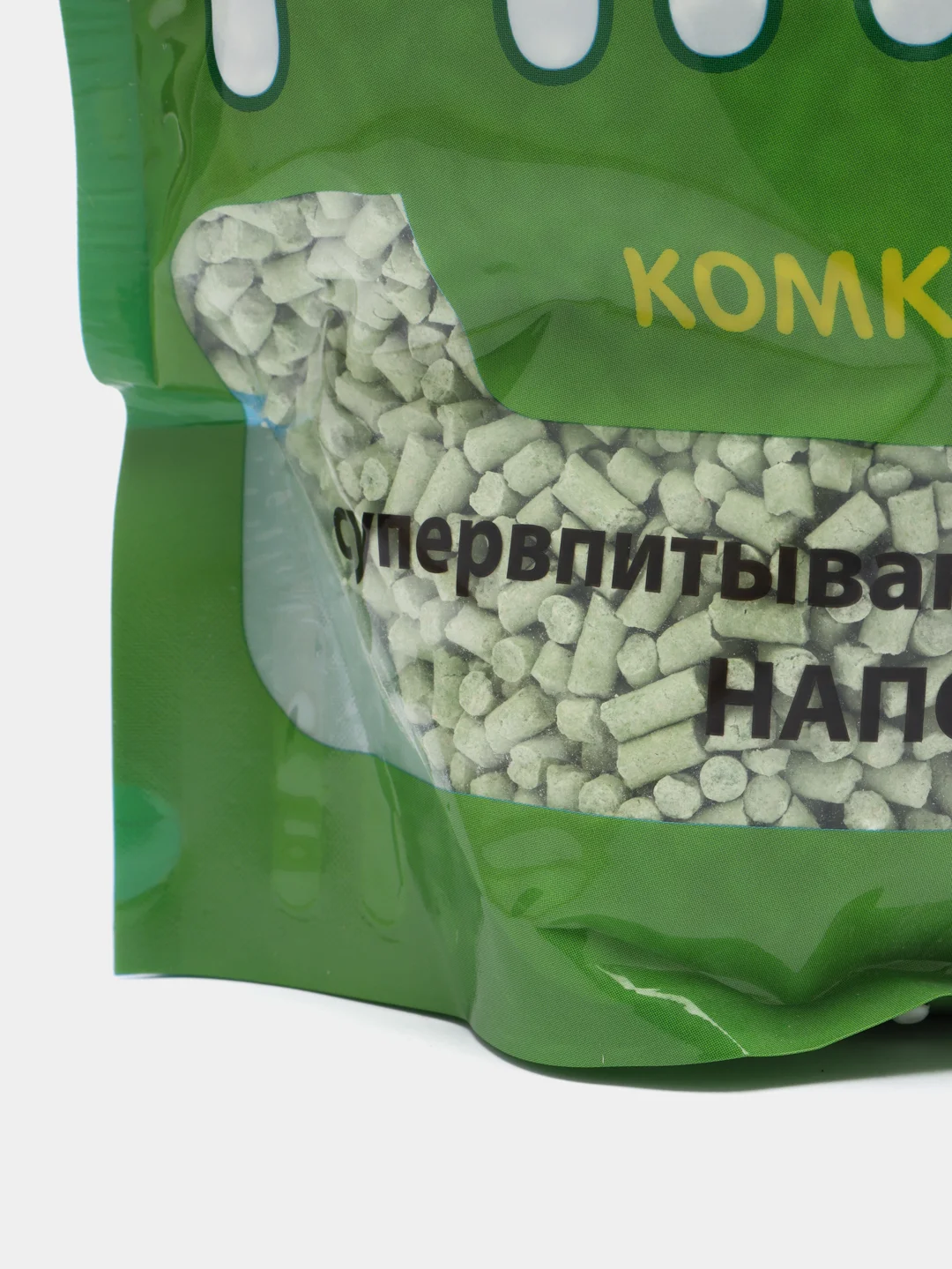Комкующийся растительный наполнитель "Пимпи" TOFU 4,5л (2,2кг)