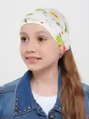 Кремовый косынка Silinda, на резинке