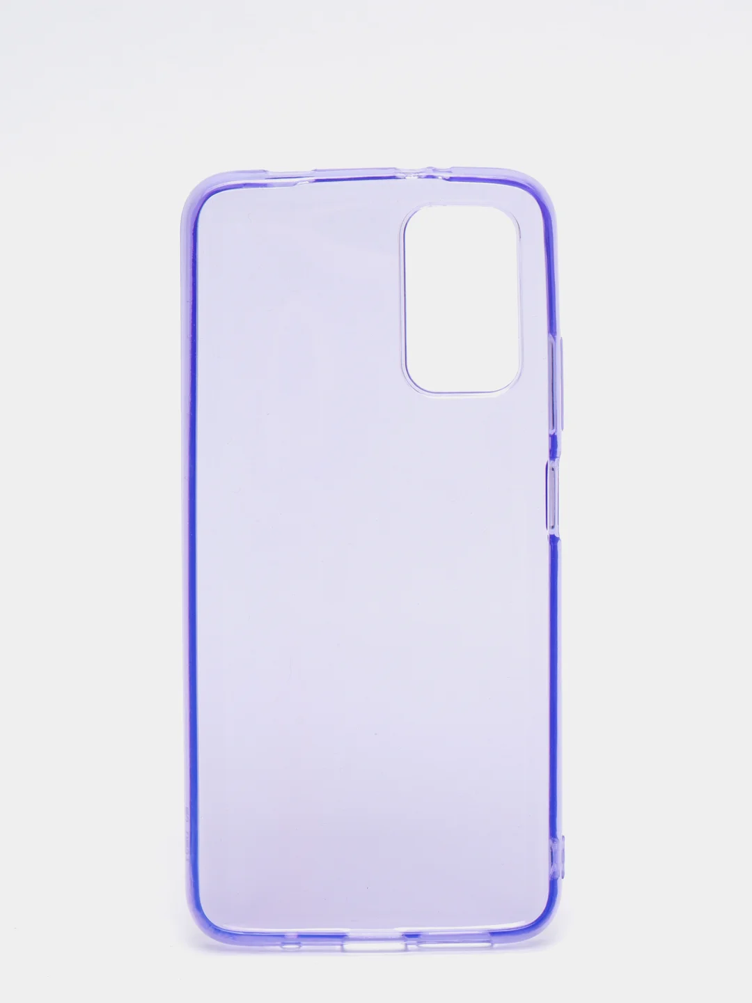 Лавандовый чехол Xiaomi Redmi 9T / Poco M3, Сяоми Редми 9Т, прозрачный плотный неоновый с оттенком