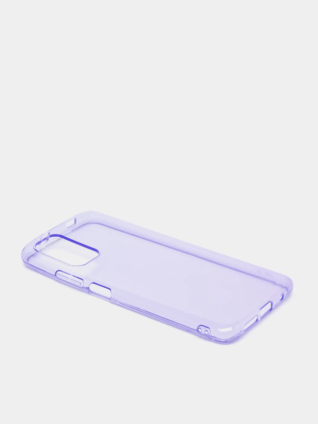 Лавандовый чехол Xiaomi Redmi 9T / Poco M3, Сяоми Редми 9Т, прозрачный плотный неоновый с оттенком