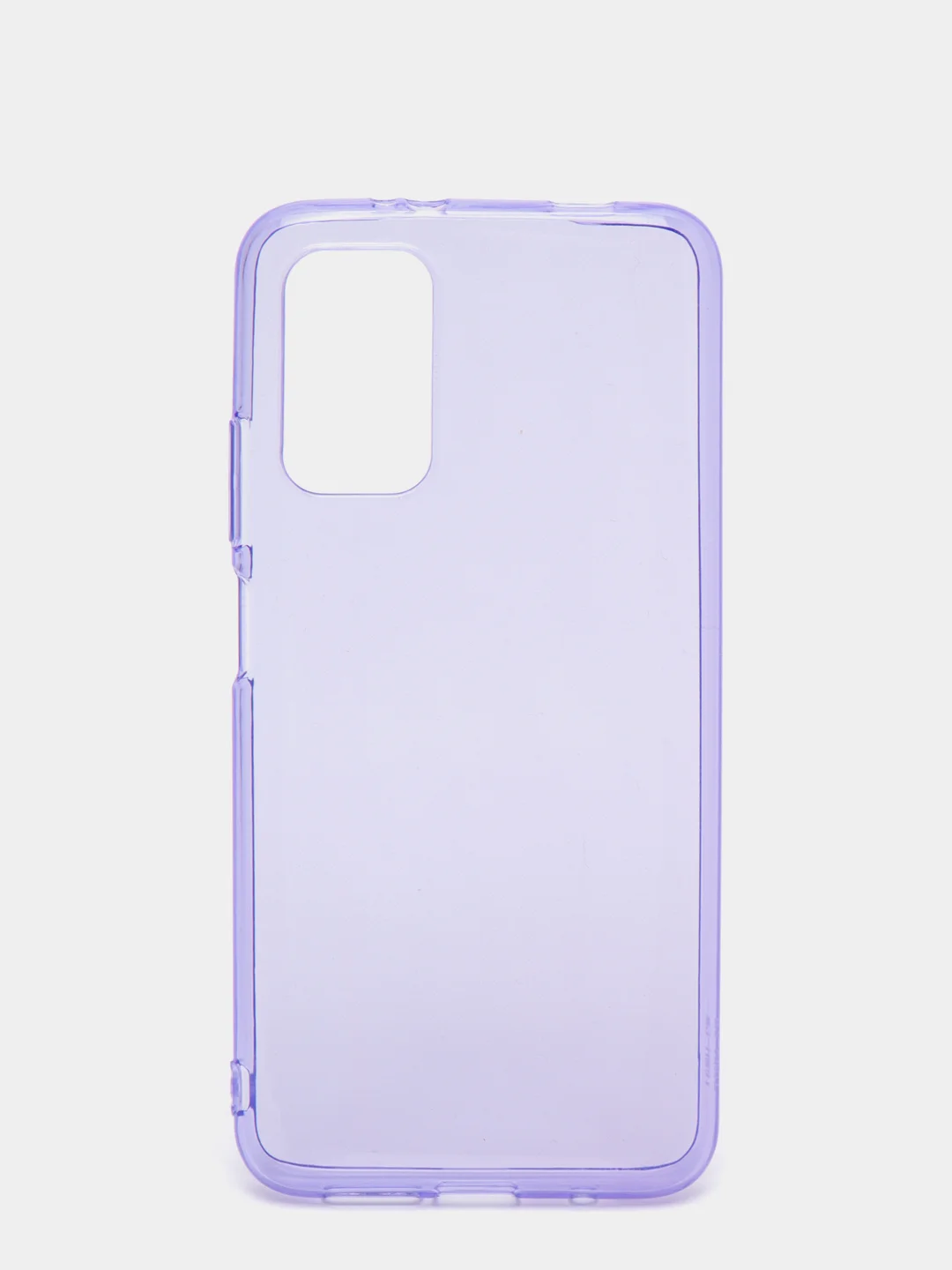 Лавандовый чехол Xiaomi Redmi 9T / Poco M3, Сяоми Редми 9Т, прозрачный плотный неоновый с оттенком