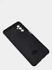 Черный чехол Samsung Galaxy M52, Самсунг Галакси М52 черный, силиконовый, под кожу