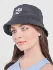 Угольный панама хлопковая