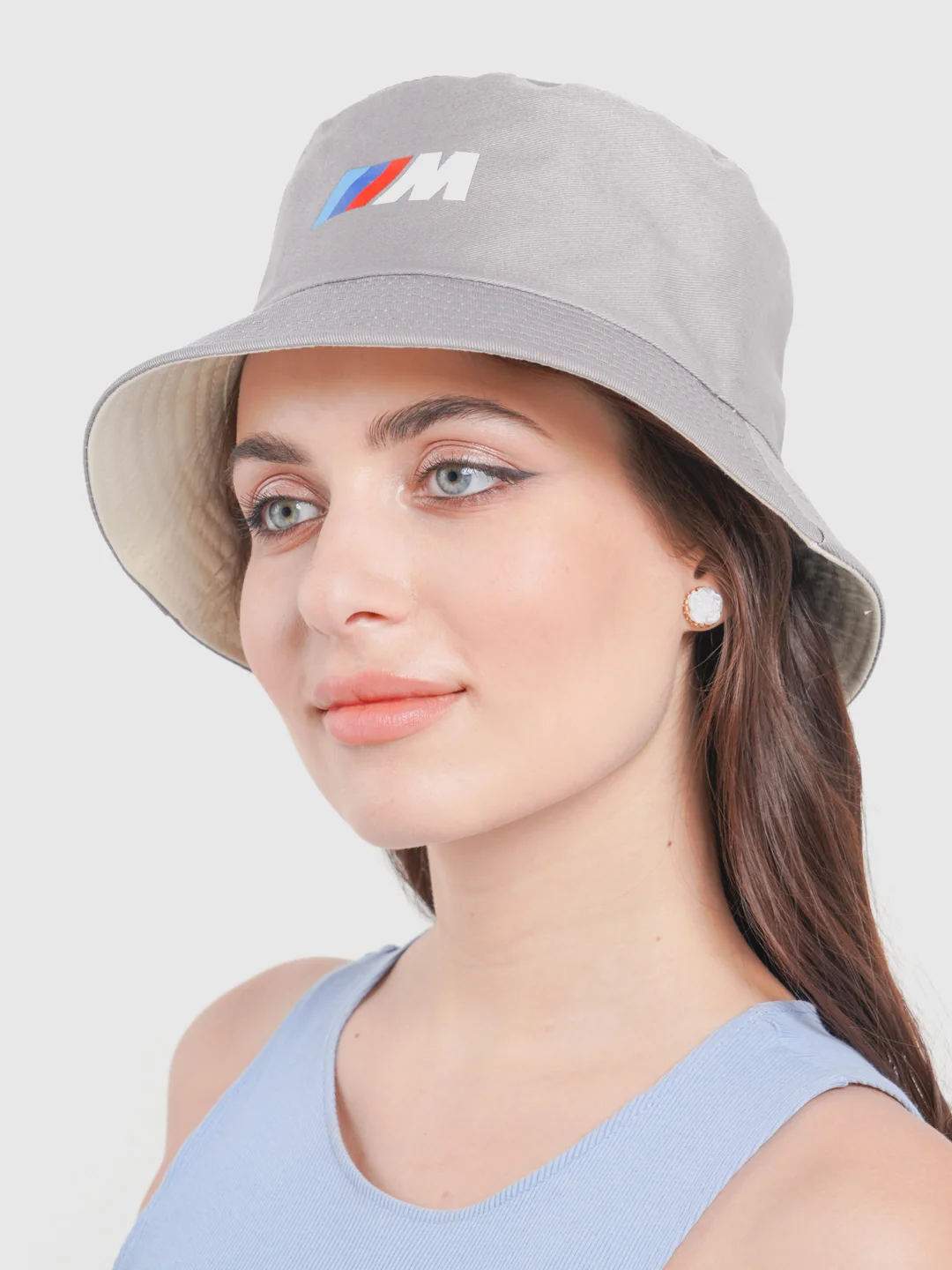 Серый панама "BMW"