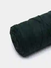 Тёмно-зелёный хлопковый шнур 200 м, 4 мм