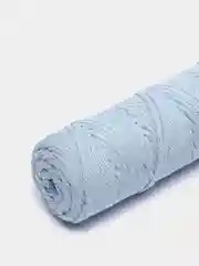 Небесно-голубой шнур хлопковый 100м, 4мм