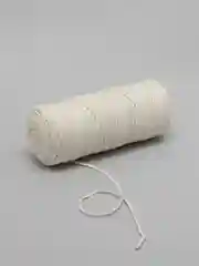 Молочный хлопковый шнур 200 м, 3 мм