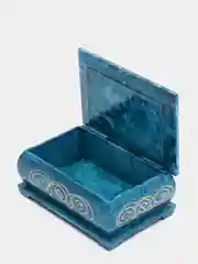 Зелёный хаки шкатулка для хранения ювелирных украшений