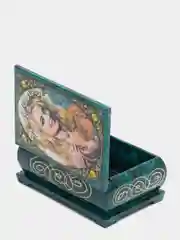 Бирюзовый шкатулка для хранения ювелирных украшений