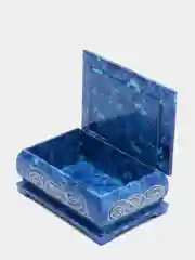 Индиго шкатулка для хранения ювелирных украшений