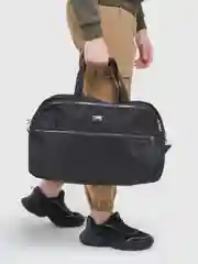 Черный сумка дорожная, спортивная