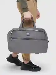 Серый сумка дорожная, спортивная