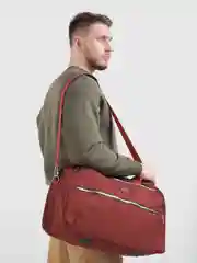 Бордовый сумка дорожная, спортивная