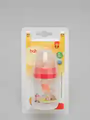 Красный бутылочка Baby Land 80 мл с силиконовой классической соской в блистере
