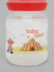 Красный бутылочка Baby Land 80 мл с силиконовой классической соской в блистере