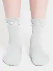 Серебряный женские носки