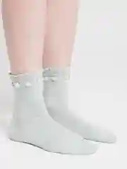 Серебряный женские носки