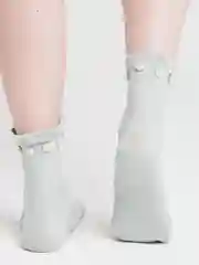 Серебряный женские носки