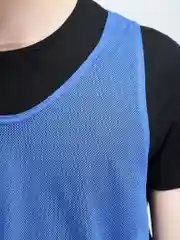 Синий манишка сетчатая взрослая