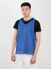 Синий манишка сетчатая взрослая