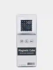 Головоломка магнитная Magnetic Cube, черный, 216 шариков, 5 мм