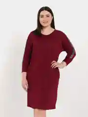 Марсала женское платье (50-60)