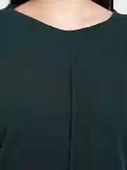 Тёмно-зелёный женское платье (50-60)