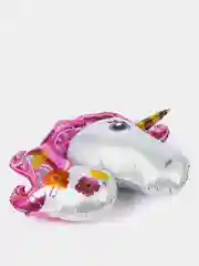 Розовый воздушный шар Единорог, 108 см