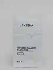 Lanbena Полоска-пластырь для глубокого очищения носа с алоэ вера