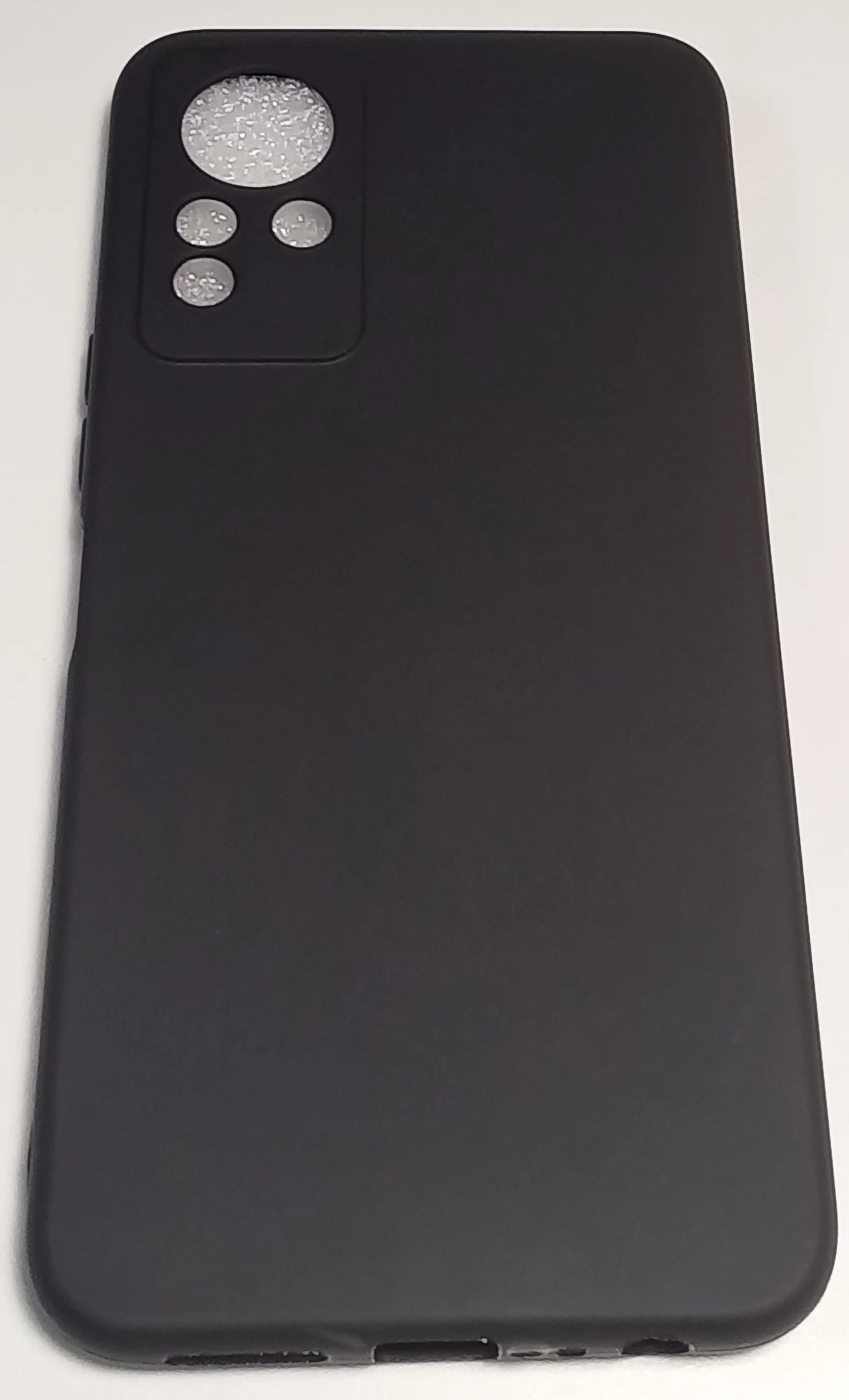 Черный чехол INFINIX NOTE 12 (G88) / INFINIX NOTE 11 c защитой камеры