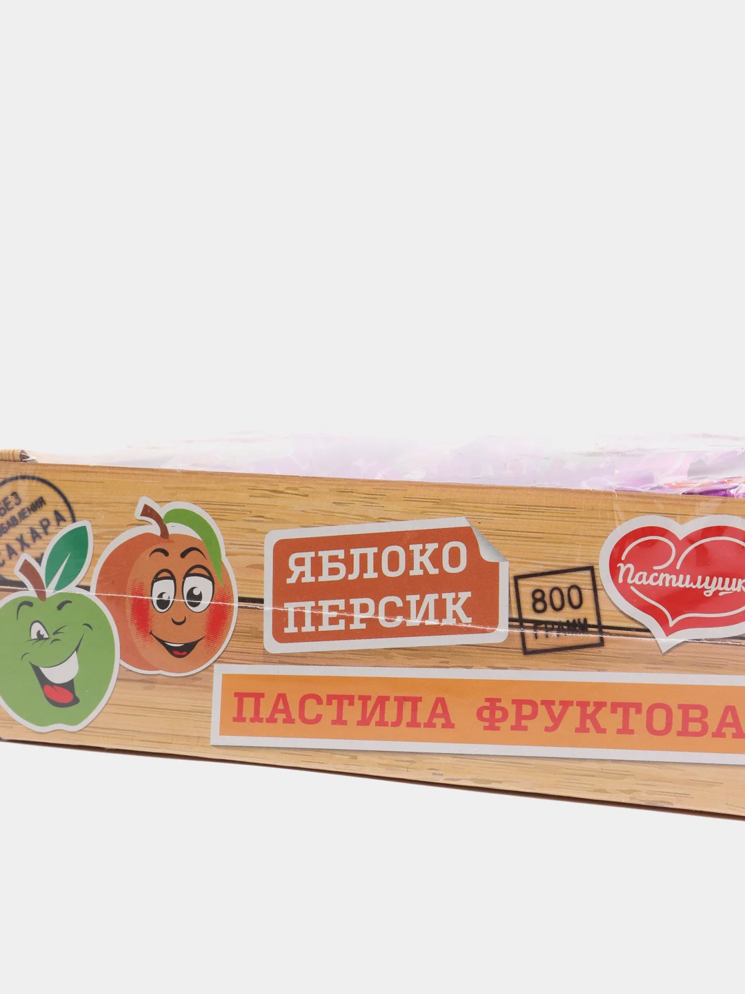 Пастила Пастилушка Яблочно-Персиковая, 800 г