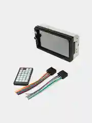 Магнитола 2 DIN c камерой заднего вида, экран 7", Bluetooth, USB, AUX