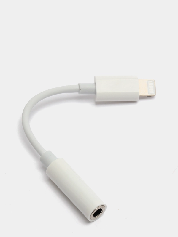 Aux адаптер переходник аудио конвертер Lightning / 3.5mm Jack для Apple iPhone