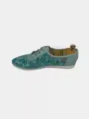 Бирюзовый балетки женские