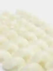 Белый трессы для кукол, 15 см