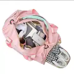 Розовый сумка для фитнеса, дорожная