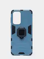 Синий меланж чехол противоударный с кольцом-держателем на Samsung Galaxy A33 5G (Самсунг Галакси А33)