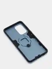 Синий меланж чехол противоударный с кольцом-держателем на Samsung Galaxy A33 5G (Самсунг Галакси А33)